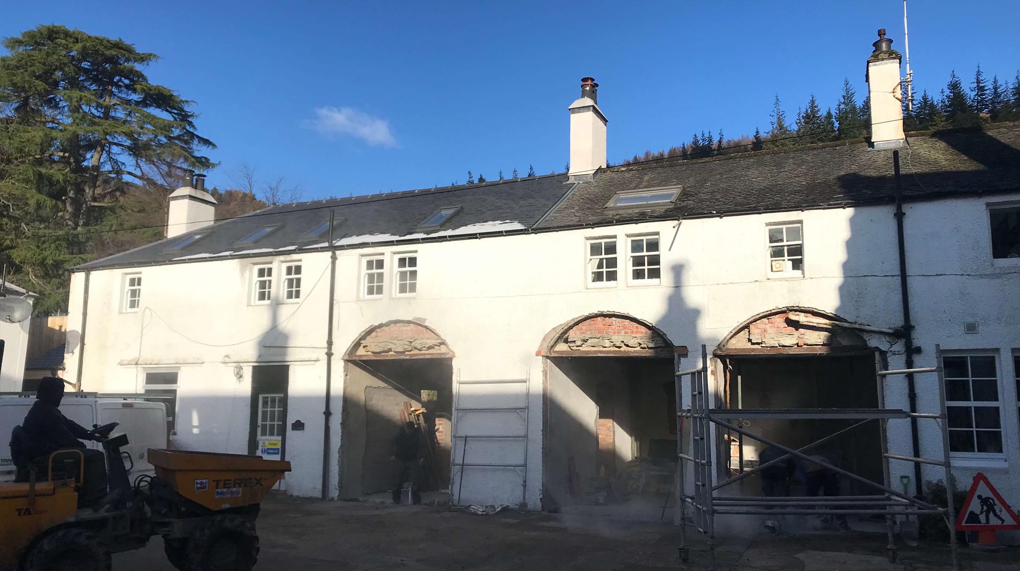 TAP Architects Edinburgh Architects, Scotland, Dunira