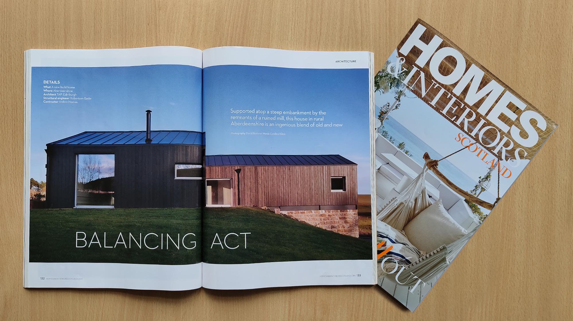 The Larch Mill in Homes & Interiors Scotland, 
